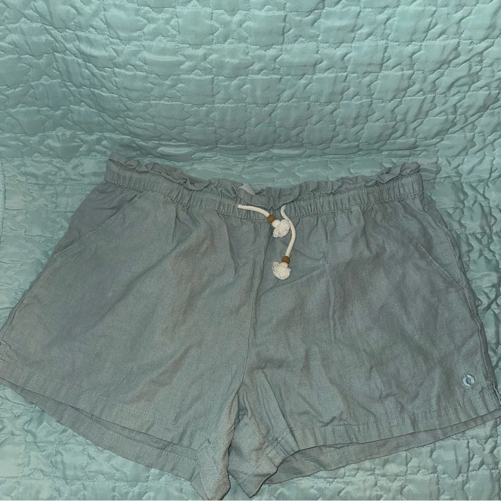 Stylish Gray Drawstring Shorts
